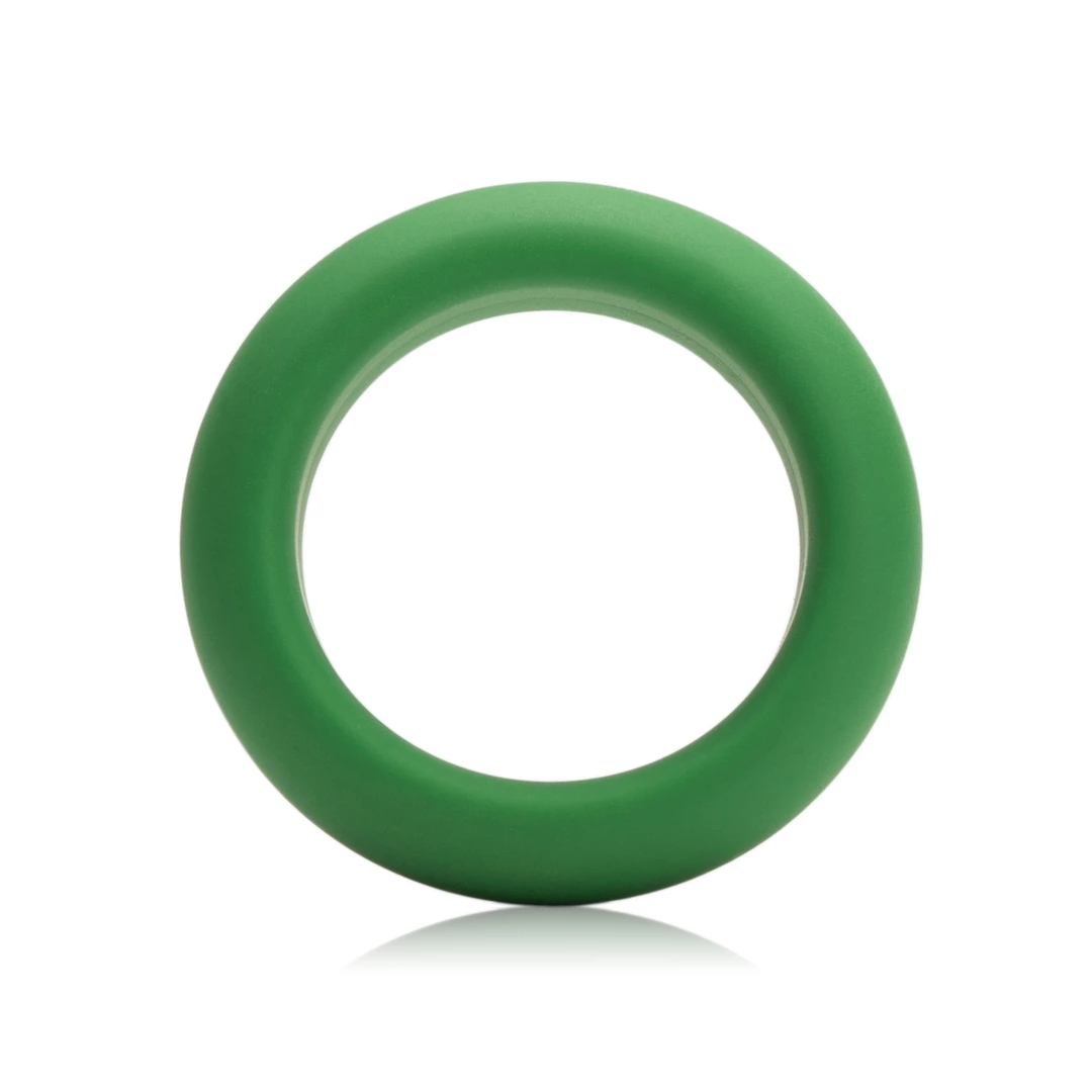 Je Joue Silicone C-Ring Medium Stretch Green – anatomiczny silikonowy pierścień, średnia elastyczność, zielony