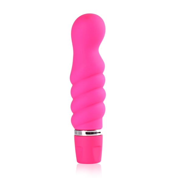 SexShop - Wibrator do punktu G - Maia Toys Twistty Silicone G-Spot Vibe Pink  - online