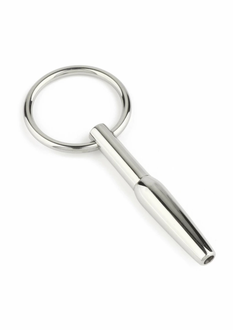 Mr. Steel Uretheral Open Plug stalowy anatomiczny z otwartym kanałem 8 mm, medyczna stal
