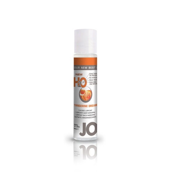 SexShop - Lubrykant smakowy - System JO H2O Lubricant Tangerine 30 ml MANDARYNKA