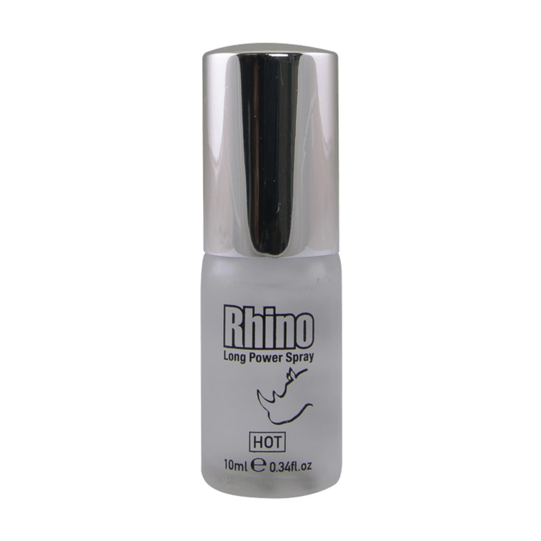 Hot Rhino Long Power Spray 10ml – pielęgnacyjny spray z miłorzębem dla mężczyzn