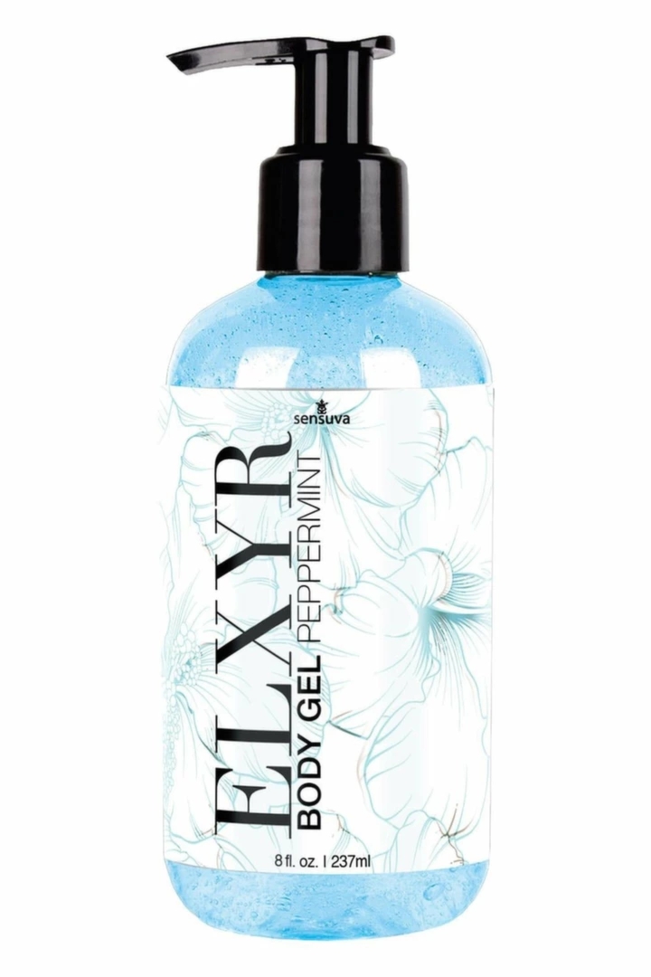 Sensuva Body Gel Peppermint 236ml – żel do masażu z miętą pieprzową, chłodzący