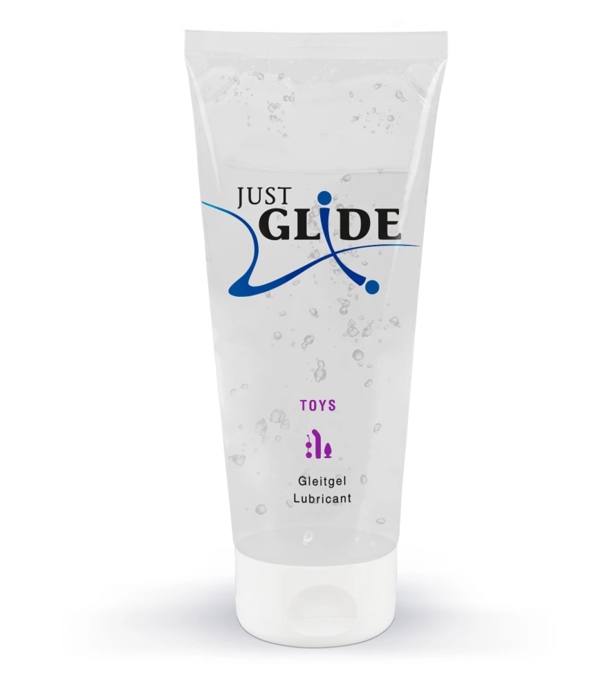 Just Glide Toylube żel nawilżający do akcesoriów, 200ml, wodna formuła, kompatybilny z silikonem