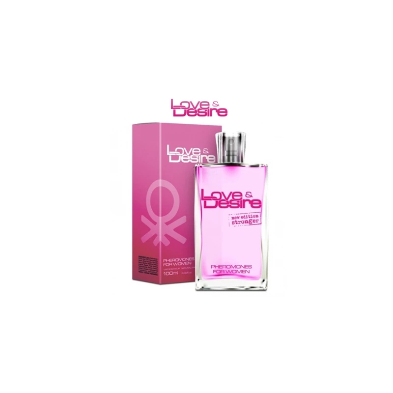 Love & Desire SHS Feromony Damskie 100ml – kwiatowo-owocowy aromat, czteroskładnikowa formuła