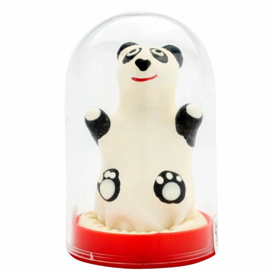 CONDOMERIE Panda 1 – Ręcznie Malowana Prezerwatywa Artystyczna, Lateksowa, Model Dekoracyjny
