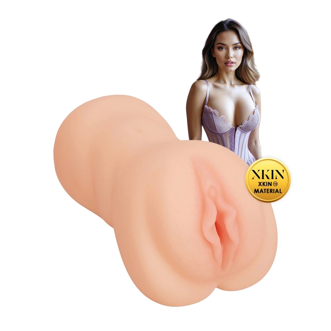Secret Affairs Soft and Sweet Delilah TPE Large 400g jasny beż, ergonomiczny kształt