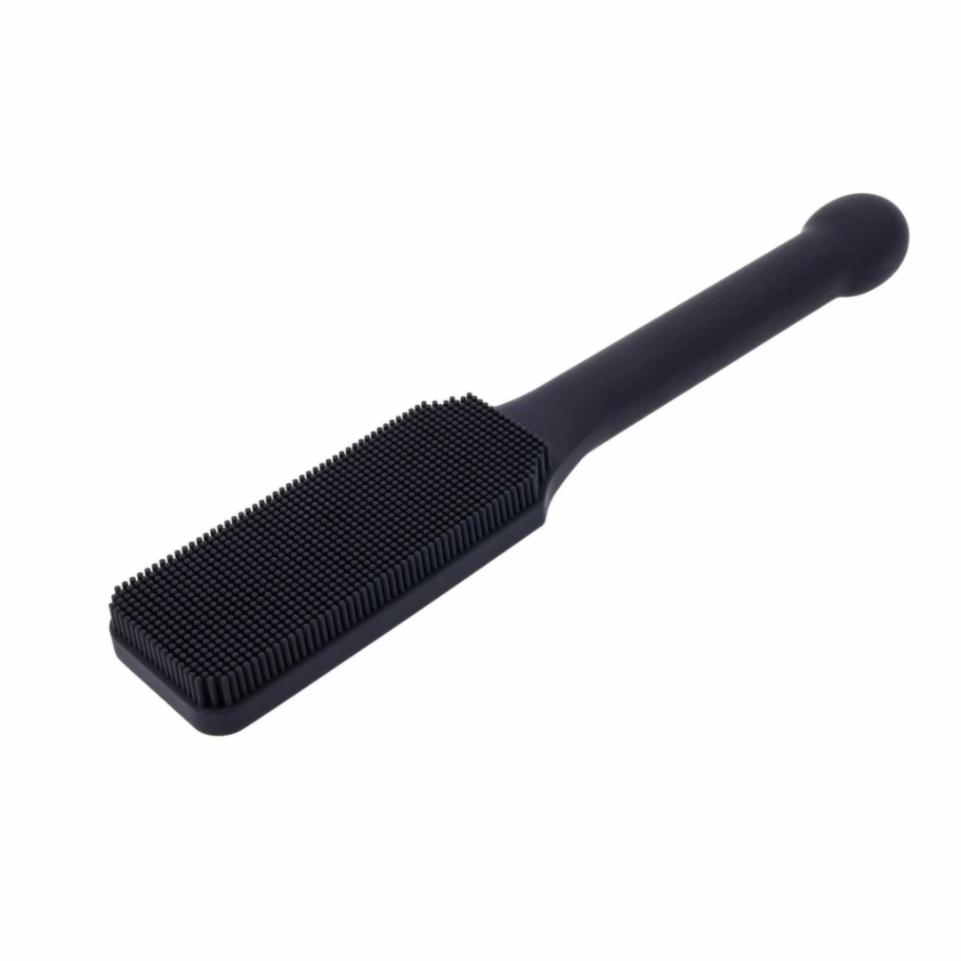 Sportsheets Edge Paddle silikonowy czarny – elastyczny model z teksturą i wzmocnionym uchwytem, 32 cm