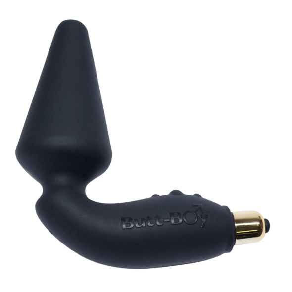 SexShop - Rocks-Off Butt-Boy – Wibrujący plug analny ze stymulatorem krocza - online