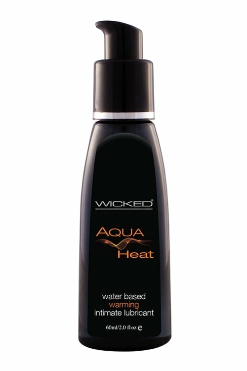 Wicked Aqua Heat Lubricant 60ml wodny żel intymny z efektem rozgrzewającym, ekstrakty roślinne