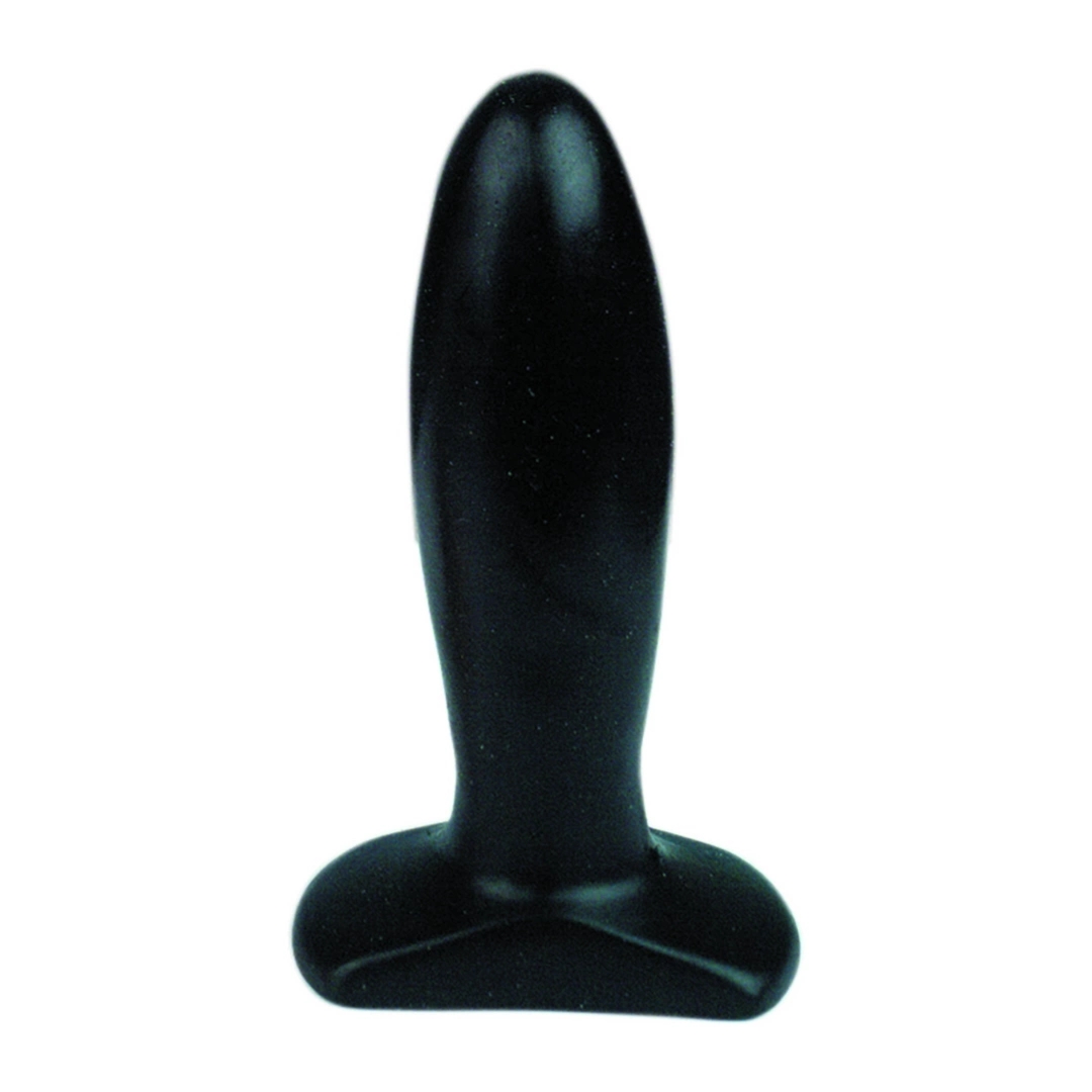 All Black Plug S – silikonowy model anatomiczny, czarny, rozmiar S