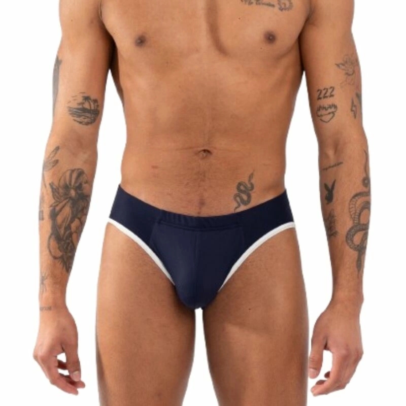 BURN 020 Slip męski Navy XL – nowoczesny design, granatowy, komfortowa konstrukcja