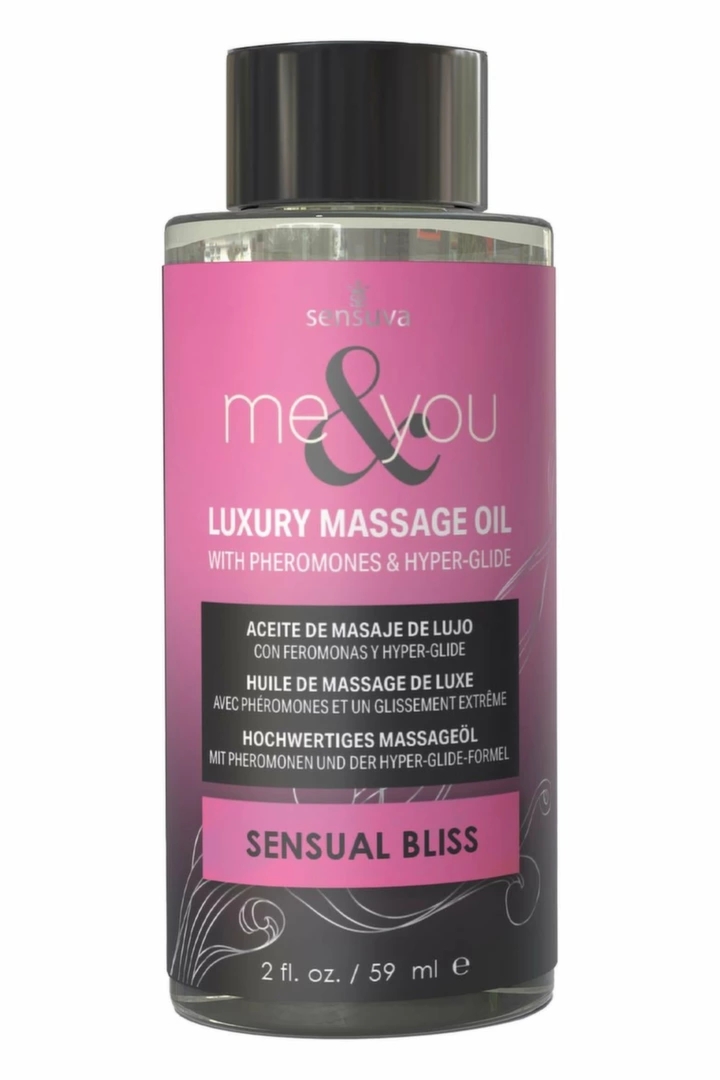 Sensuva Me & You Olejek do Masażu Sensual Bliss 59ml, wydłużone działanie, naturalne oleje