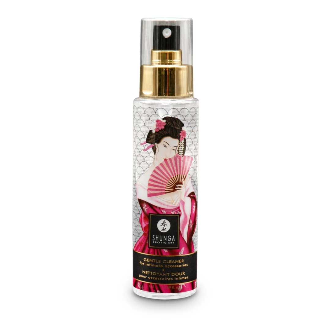 Shunga Gentle Toy Cleaner spray 115 ml – delikatny środek do czyszczenia akcesoriów