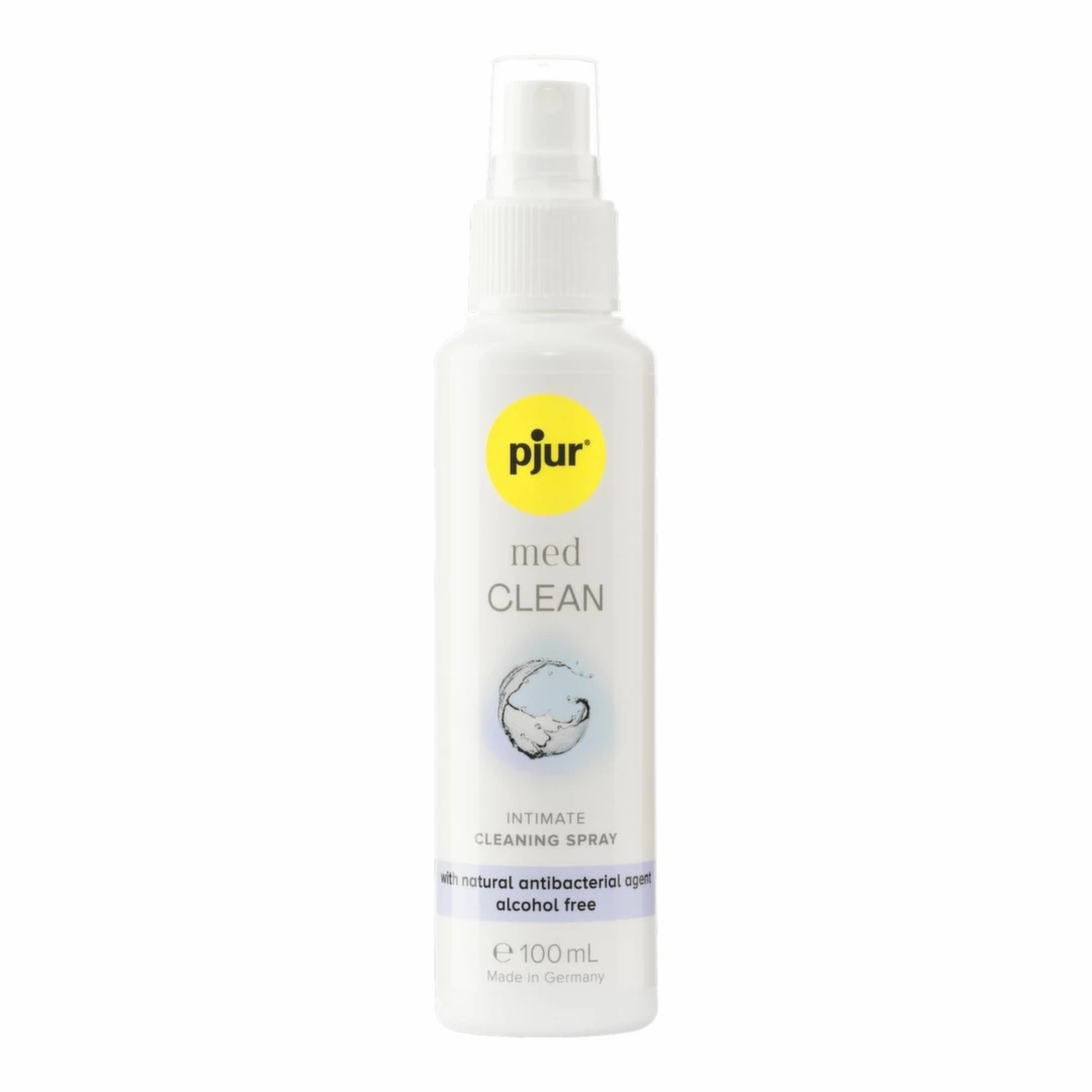 Pjur MED Clean Spray 100ml – Delikatny płyn do higieny wrażliwej skory, bez alkoholu