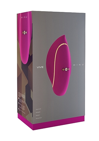 Luksusowy MASAŻER ŁECHTACZKI Minu - Minu - Lay on Vibrator - Pink