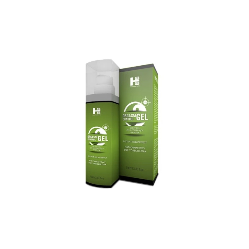 SHS Orgasm Control Gel 100 ml – pielęgnacyjny żel z miętą, dziurawcem i owsem, lekka konsystencja