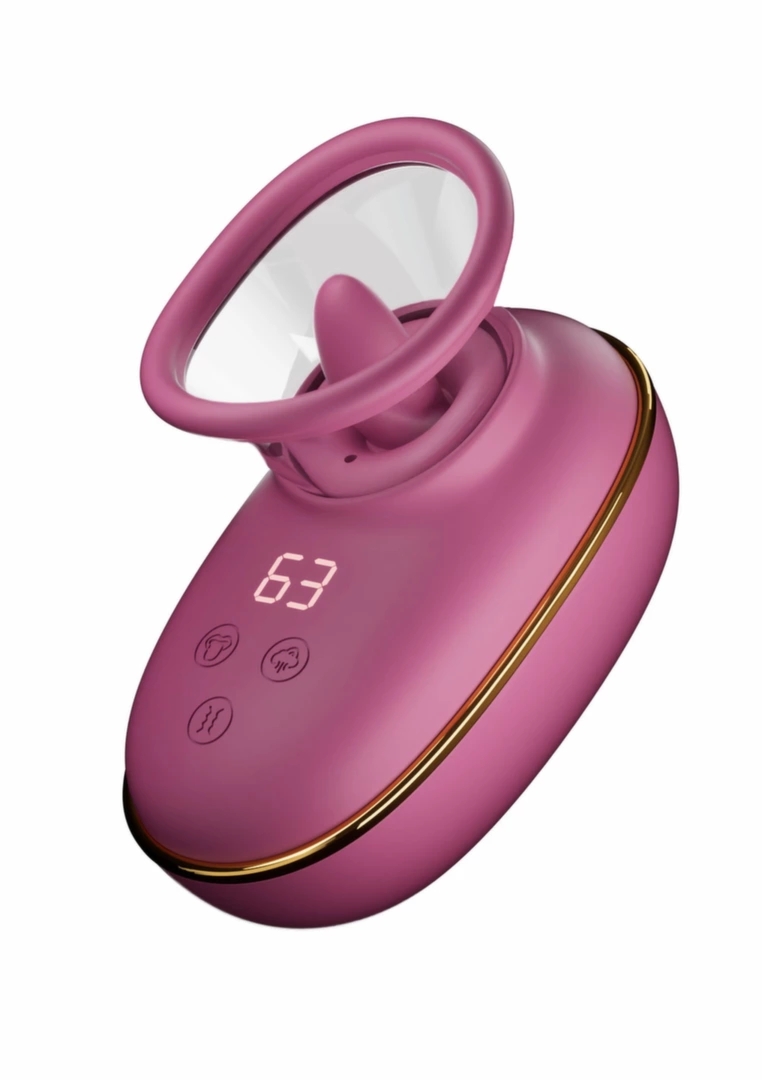 She.E.O Vacuum & Clitoral Licking Automatic Pump 9 trybow, podciśnienie, ładowanie USB