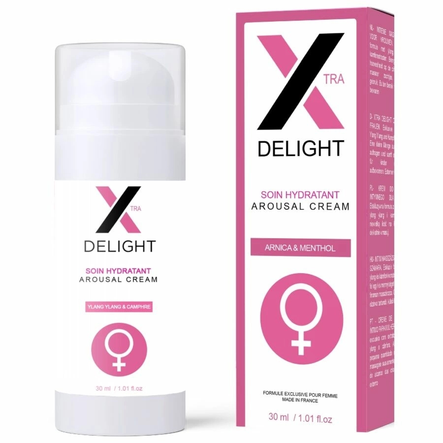 RUF X Delight krem pielęgnacyjny do masażu intymnego 30 ml – olejki ylang ylang i drewno ho