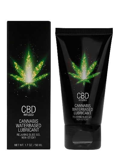 Lubrykant z olejem konopnym 50ml - CBD Cannabis Waterbased Lubricant - 50 ml