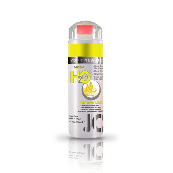 SexShop - Lubrykant smakowy - System JO H2O Lubricant Banana 150 ml BANAN