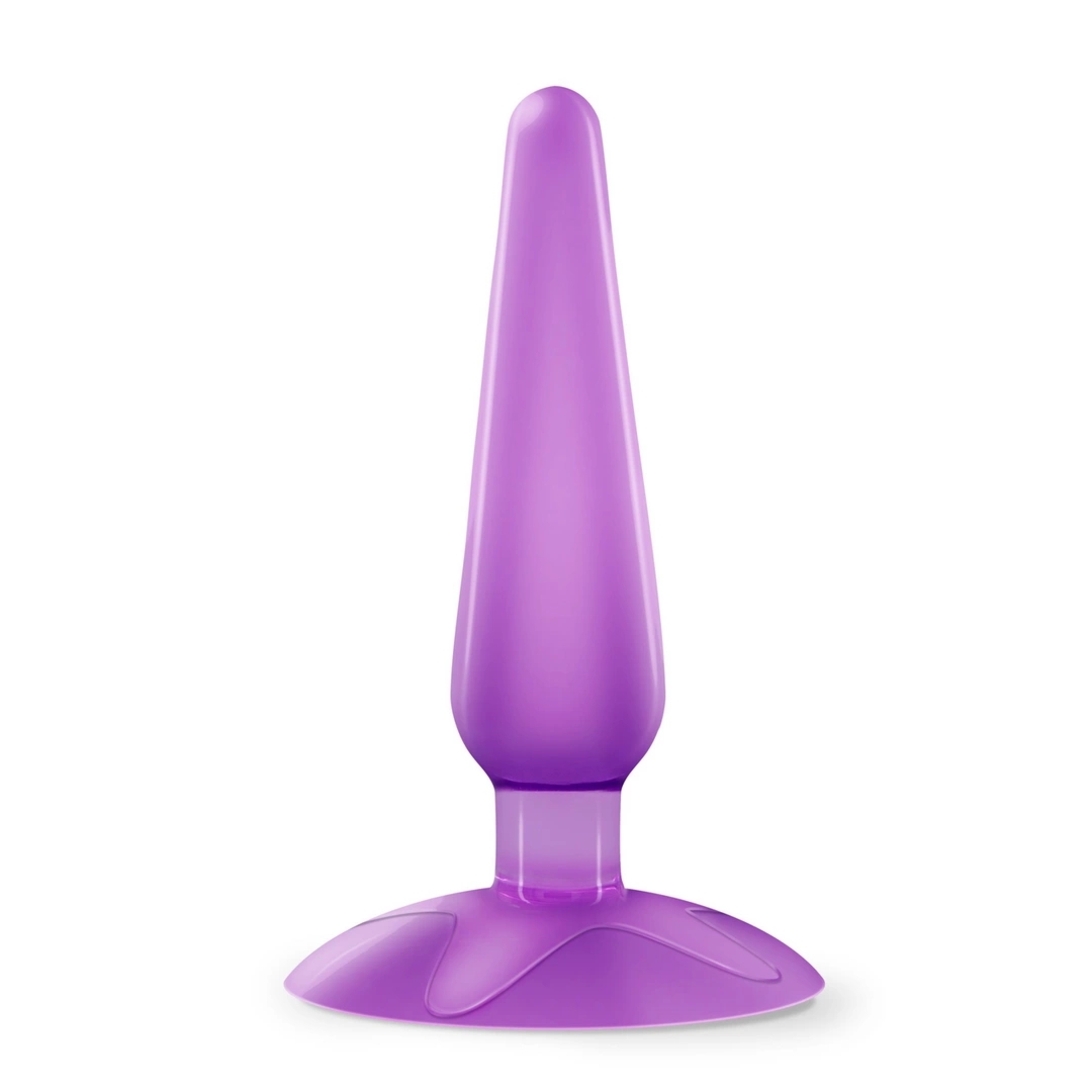 Crushious Jolly Lila – korek anatomiczny z przyssawką, fioletowy, 9 cm