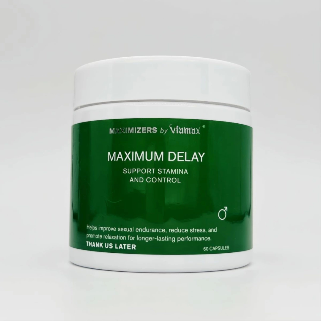 Viamax Maximizers Maximum Delay 60 kapsułek, energia i wytrzymałość, suplement
