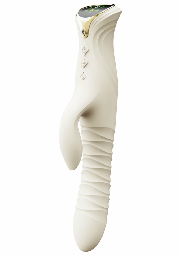 ZALO Mose 2 Rabbit Thruster podwójny system, podgrzewanie, wyświetlacz LED, fioletowy