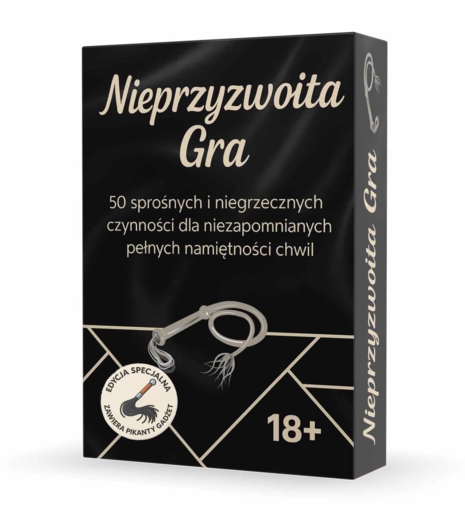 Nieprzyzwoita Gra 50 Zadań – planszowa gra dla par 18+ z różnymi poziomami trudności