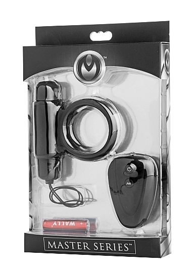 Pobudzający silikonowy pierścień na penisa - 10 prędkości - czarny AD994 - Incite - 10 Speed - Cock Ring