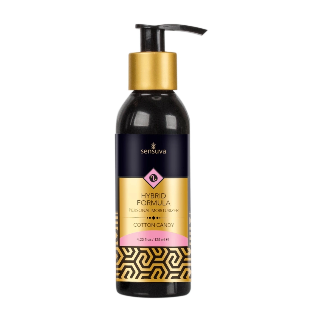 Sensuva Hybrid Formula Lubrykant Hybrydowy Wata Cukrowa 125ml – Woda i Silikon, Delikatny