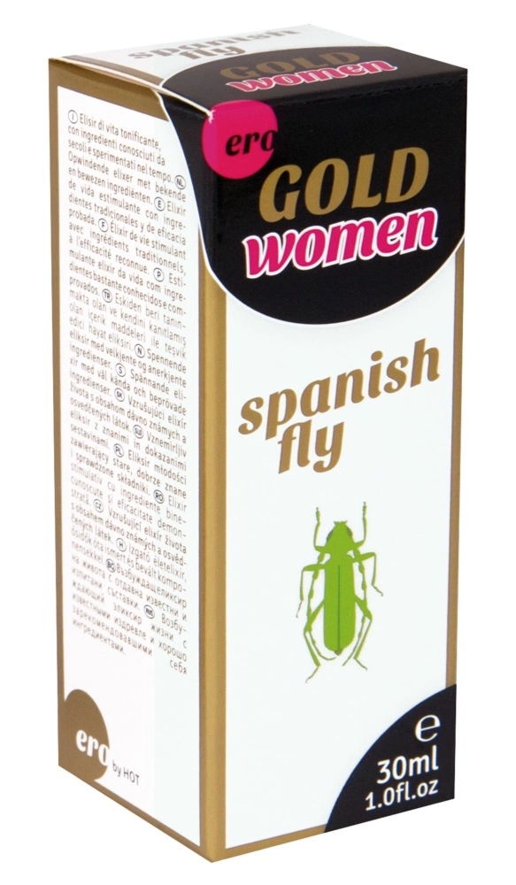 Cobeco Spanish Fly GOLD Women 30ml – suplement dla kobiet, płyn z pipetą, europejska produkcja