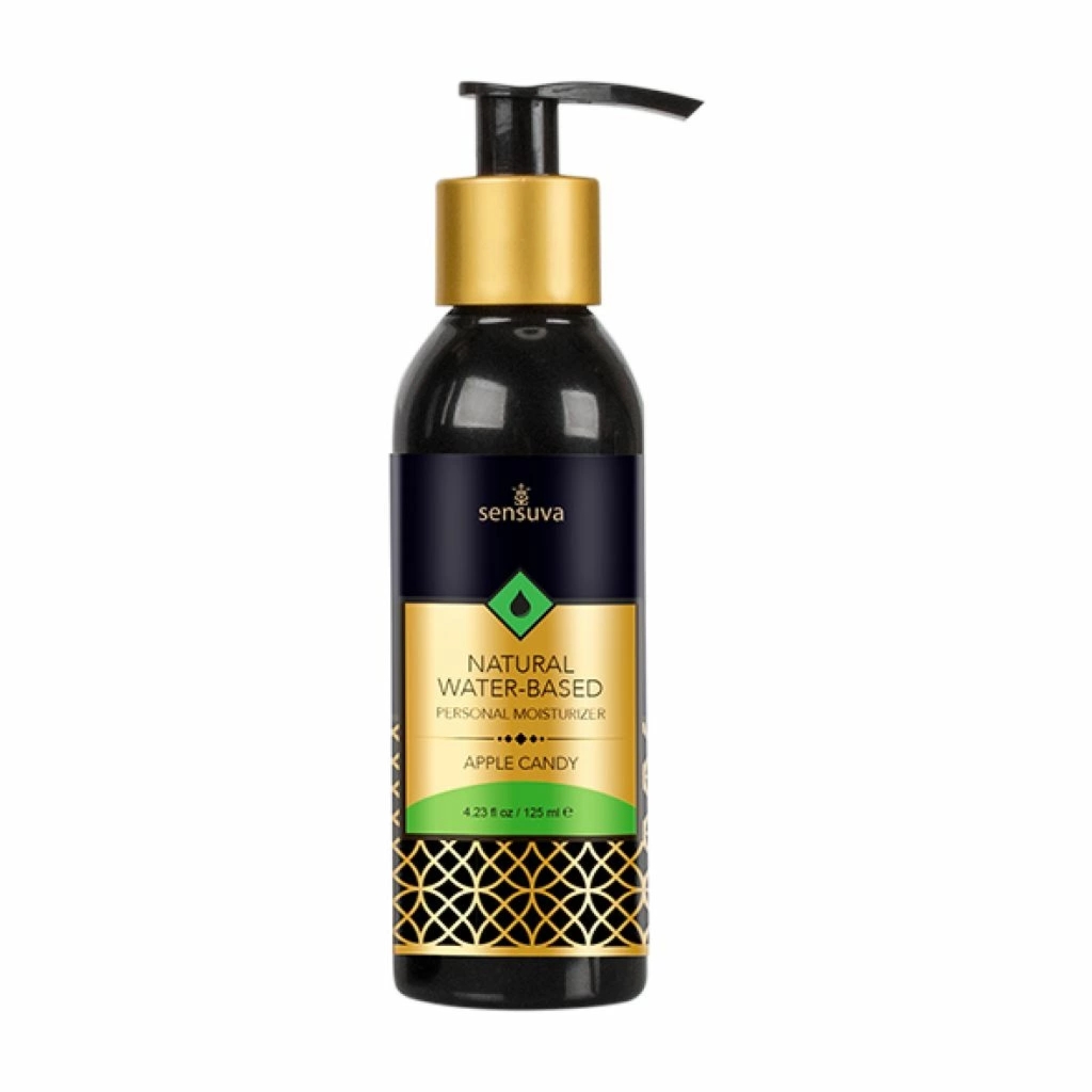 Sensuva Natural Water-Based Apple Candy 125ml – wodny żel nawilżający o zapachu słodkiego jabłka