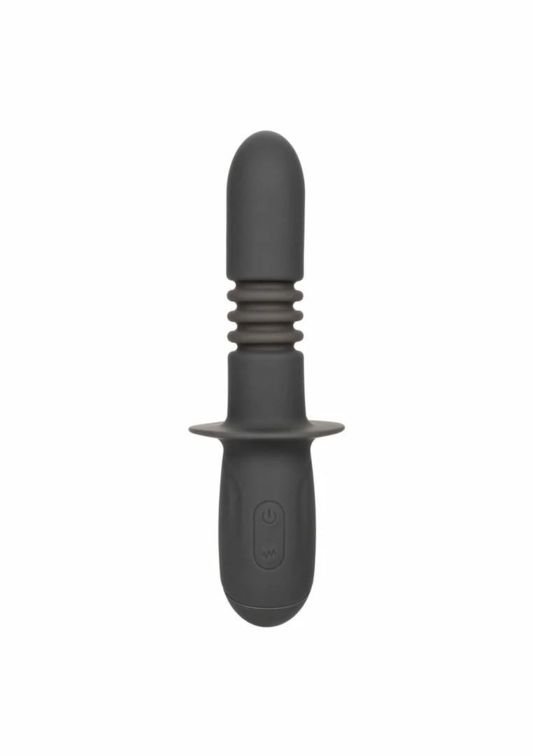 Ramrod Thrusting sonda intymna z funkcją ruchu i wibracji, 12 trybów, silikon, IPX7
