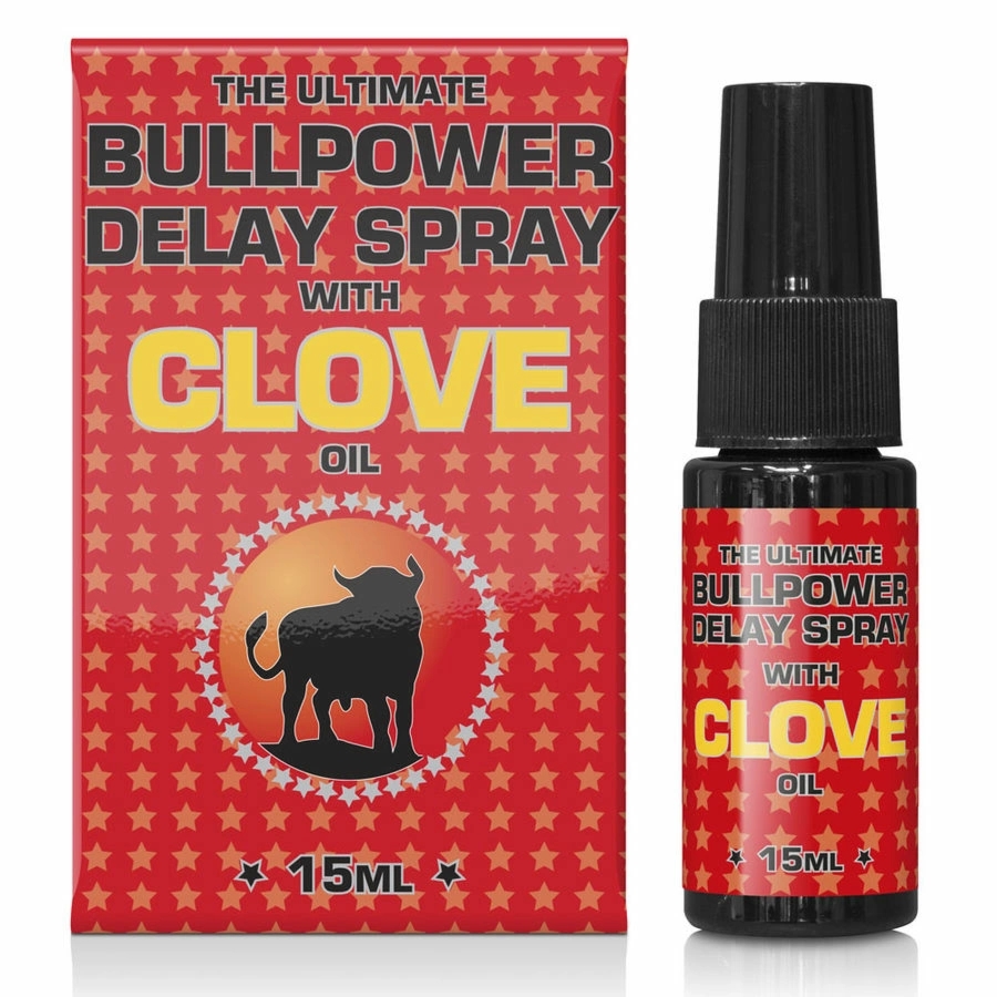 Cobeco Bull Power Clove Spray z olejkiem goździkowym 15 ml precyzyjny atomizer