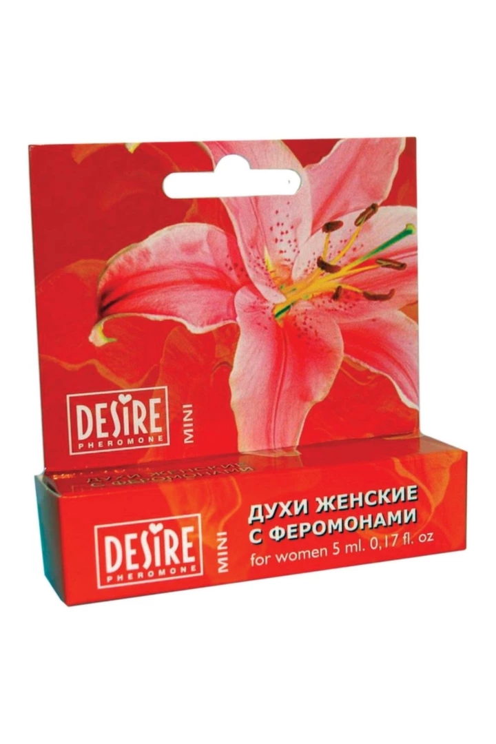 DESIRE FOR WOMEN MINI 5 ml perfumy z feromonami dla kobiet, kompaktowa buteleczka