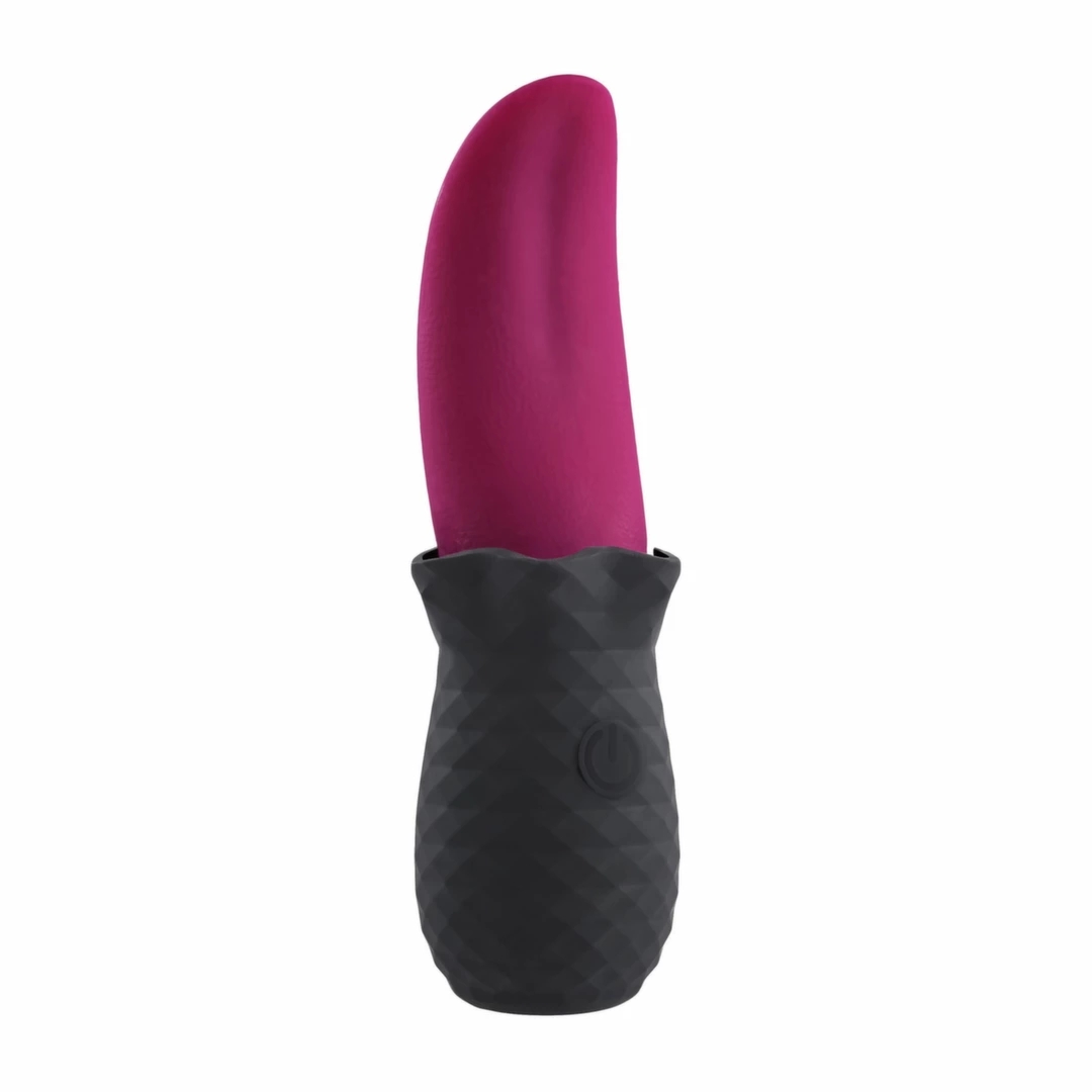Evolved Tongue Teaser – Wibrujący Model Silikonowy, 10 Trybów, USB, Wodoodporny