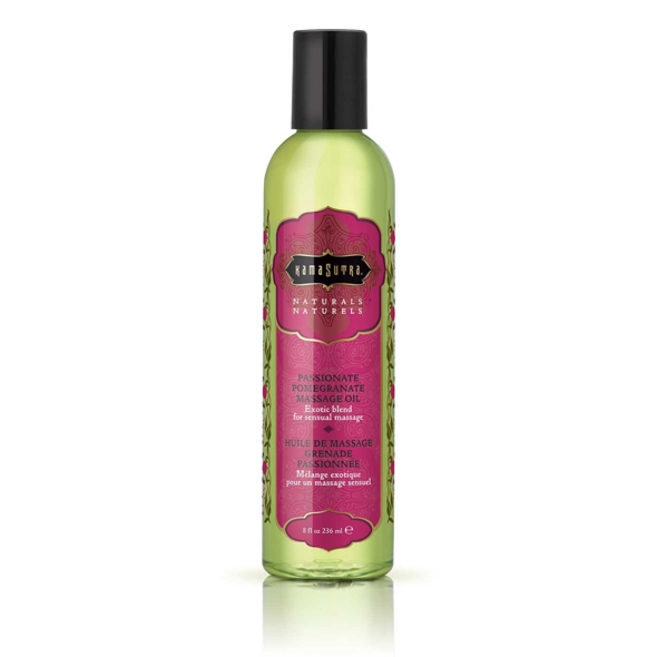 SexShop - Lekki Olejek do masażu i nawilżania - KamaSutra Naturals Massage Oil Granat - 236gram