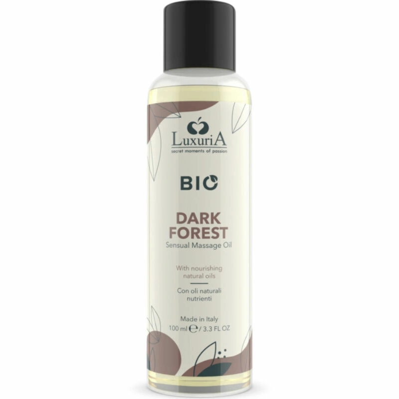 Intimateline Luxuria Bio Olejek do Masażu Dark Forest 100ml Naturalny, Kwiatowo-Leśny Zapach