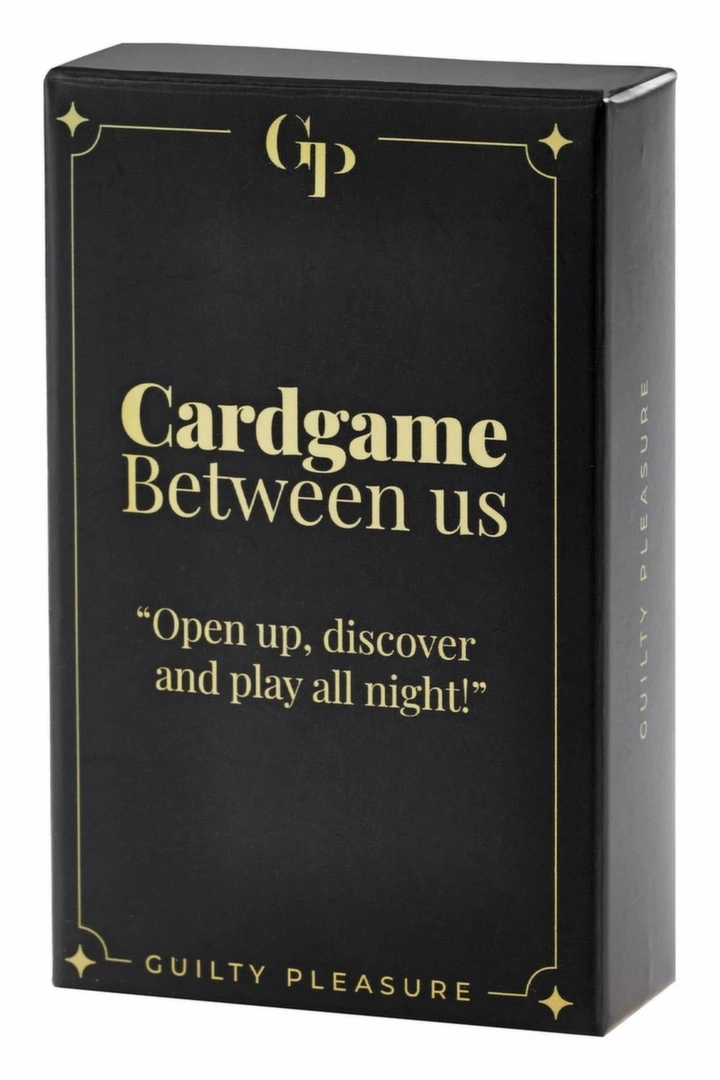 GUILTY PLEASURE CARD GAME gra karciana dla par, 52 karty, rozwój relacji, kategorie pytań