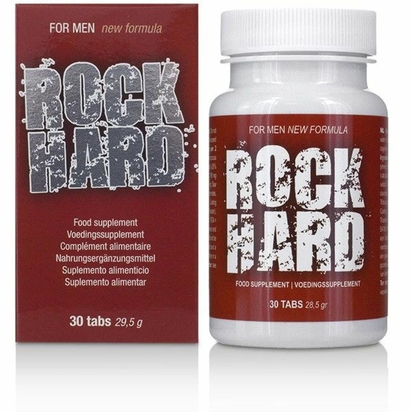 Cobeco Rock Hard 30 tabletek – suplement dla mężczyzn z Tribulus, żeń-szeniem i minerałami