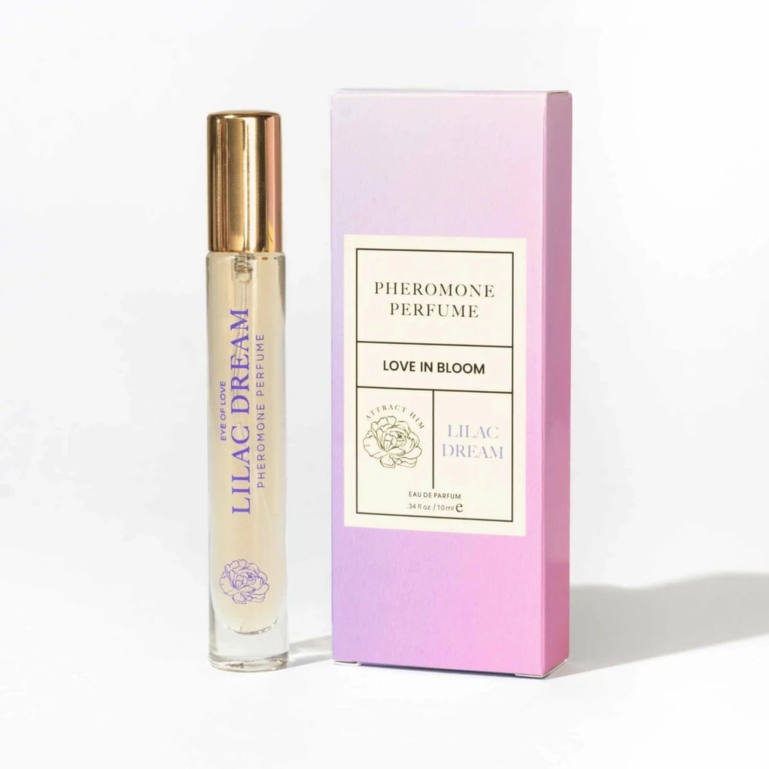 Eye of Love Lilac Dream – perfumy z feromonami 10ml, vegan, wanilia i kaszmir, travel
