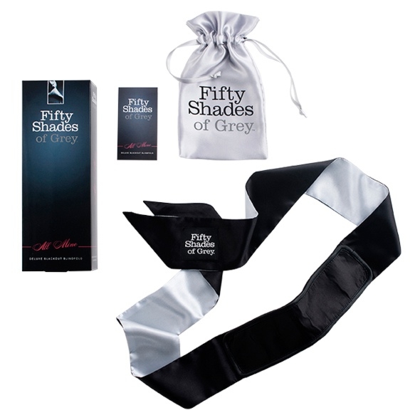 SexShop - Pięćdziesiąt twarzy Greya Satin Deluxe Blindfold - Szarfa satynowa - online