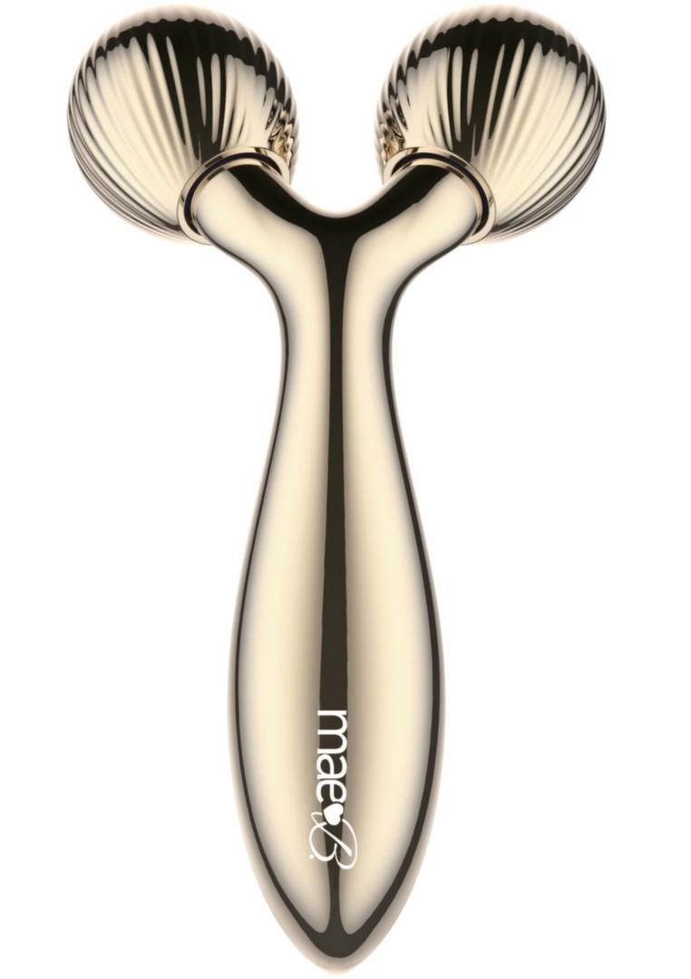 Mae B. Contour Sculpting Roller – masażer modelujący, V-kształtny, ABS, biały
