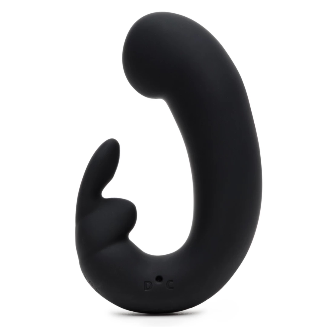 Fifty Shades of Grey Sensation G-Spot Rabbit model silikonowy USB czarny, 15 programów