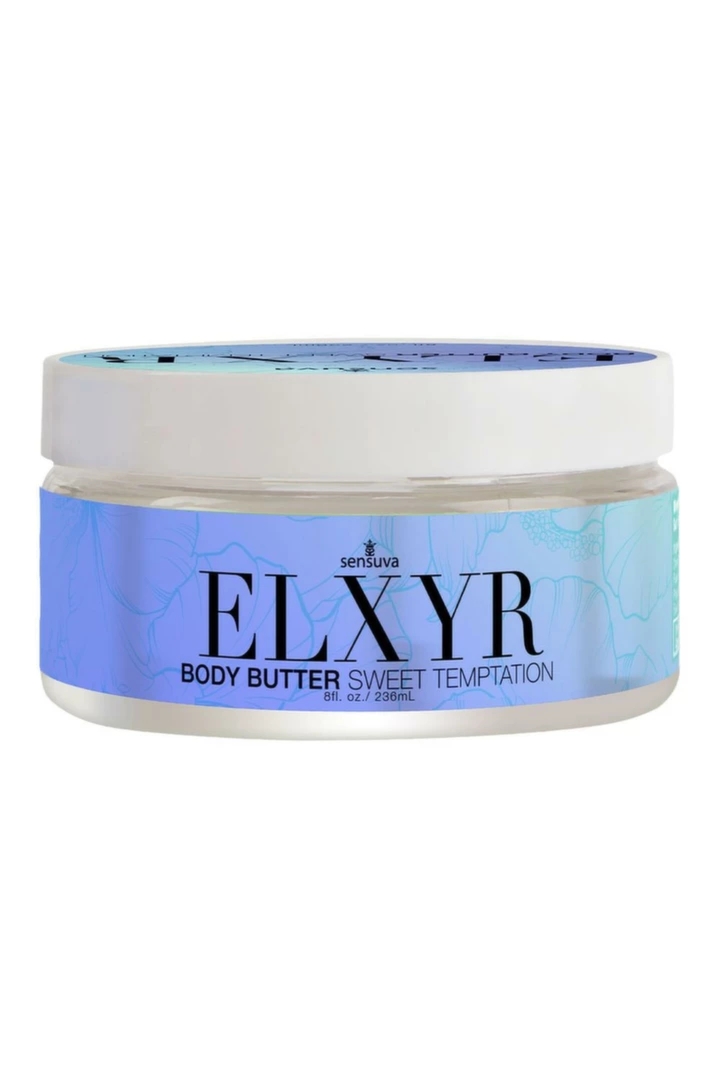 Sensuva Body Butter Sweet Temptation 236ml – masło do ciała z wanilią i słodkim groszkiem