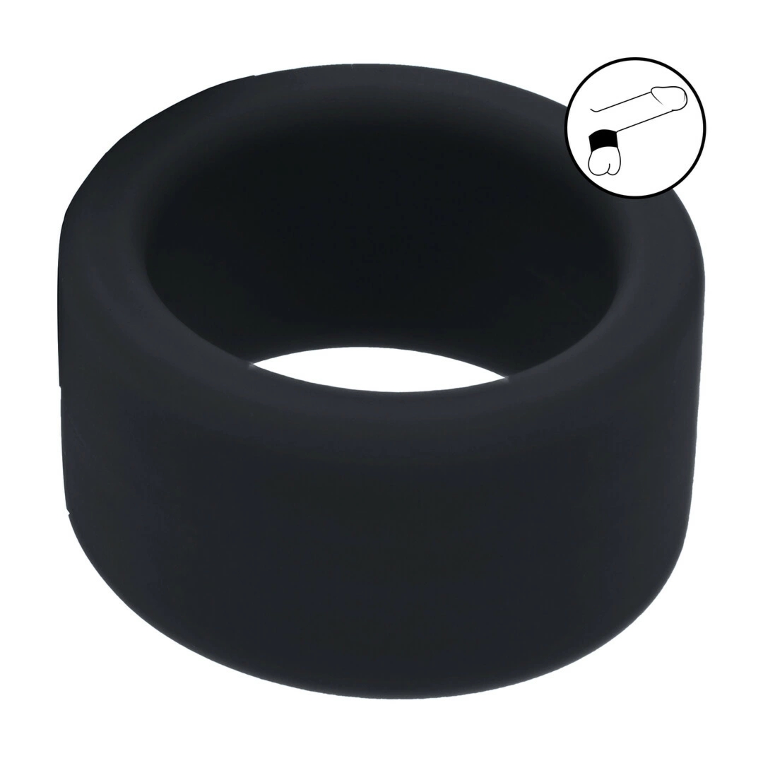 LEVELZ Silikonowy Pasek Anatomiczny M 34mm Czarny – Wytrzymały i Elastyczny Model