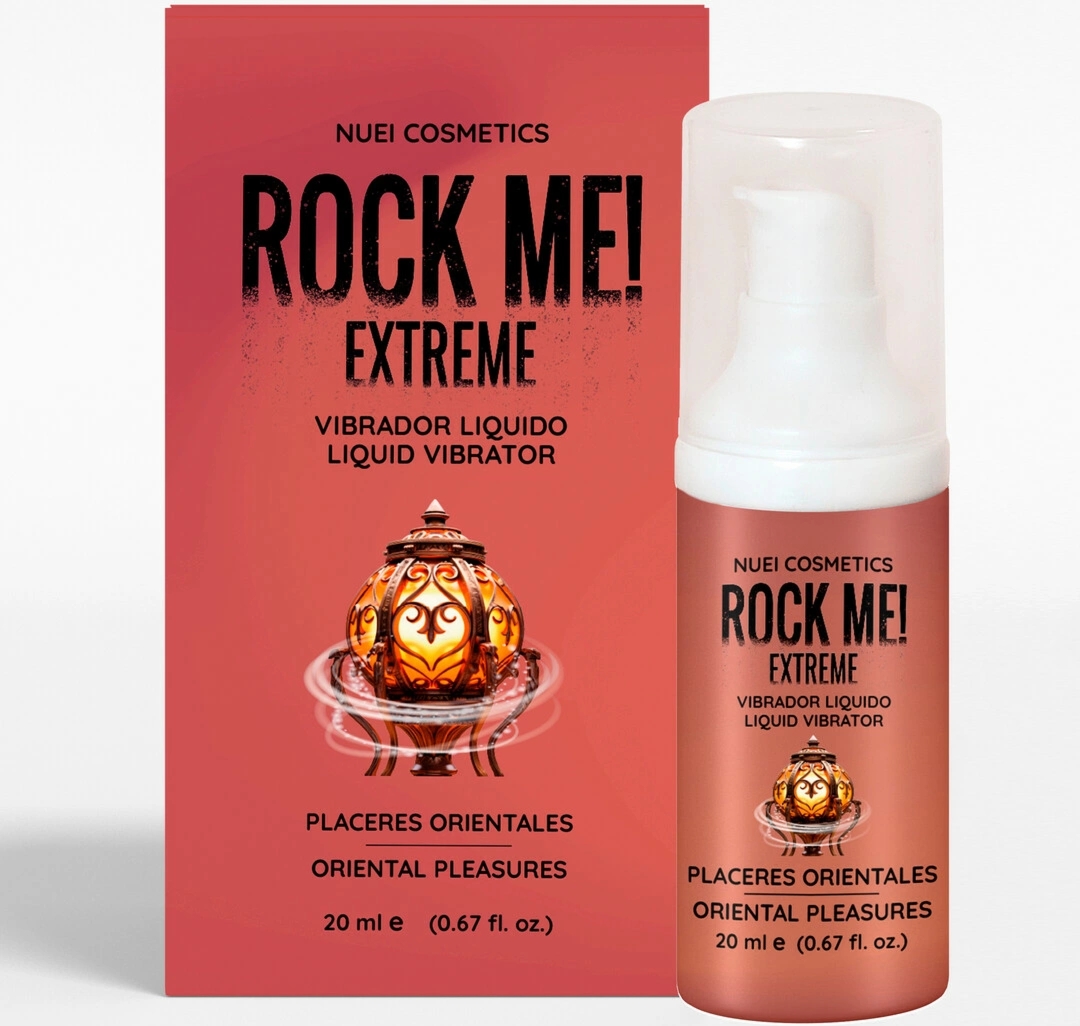 Nuei Rock Me! Liquid Vibrator Oriental Pleasures – Żel Stymulujący 20 ml, Wegański