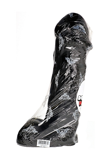 Dildo analne z jądrami żylaste - Medal Honoru - SPT77B - Medal of Honour - Black