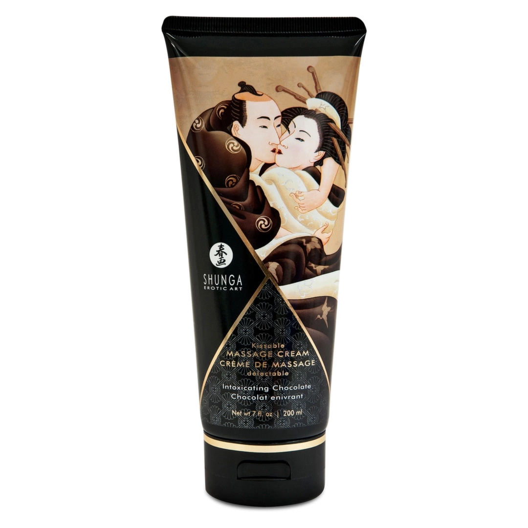 Shunga Massage Cream Chocolate 200 ml krem do masażu o aromacie czekolady, nawilżający