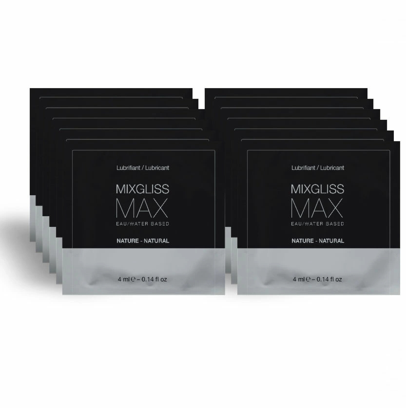 MIXGLISS Max Dilator Żel intymny nawilżający 12x4ml, bezzapachowy, wodna formuła, testowany
